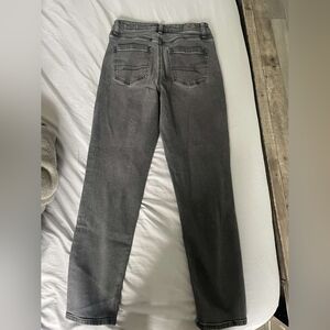 Dark grey womens jeans